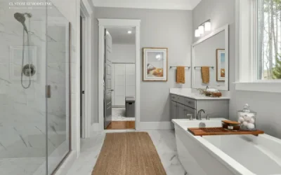 How to Ensure Proper Drainage and Slope for a Curbless Bathroom Remodeling Project