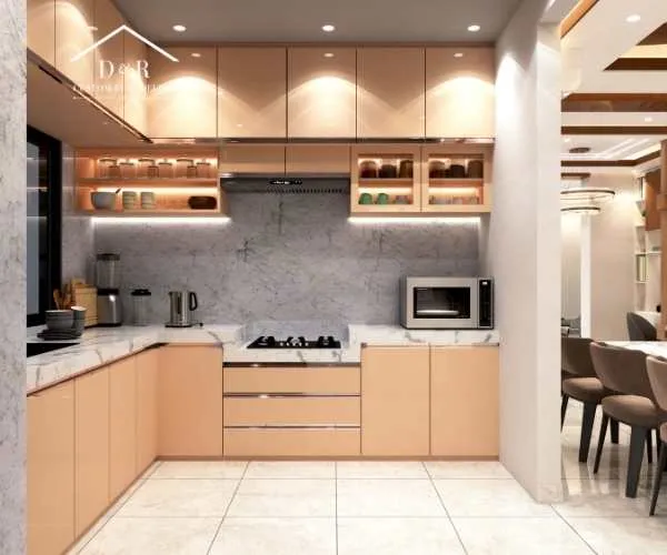 A modern kitchen renovation